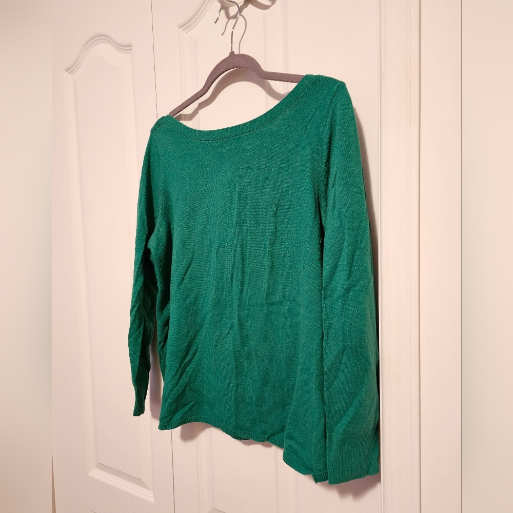 Banana Republic bow back wool sweater